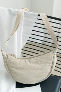 Women's Nylon Lightweight Crossbody Dumpling Bag