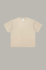 Men's Cotton Mock Turtleneck - Solid Oversized Casual Tee