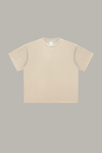 Men's Cotton Mock Turtleneck - Solid Oversized Casual Tee