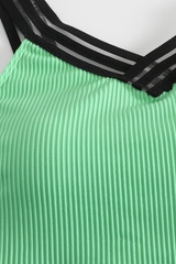 Women's Sexy V-neck Color Block Slimming Swimsuit