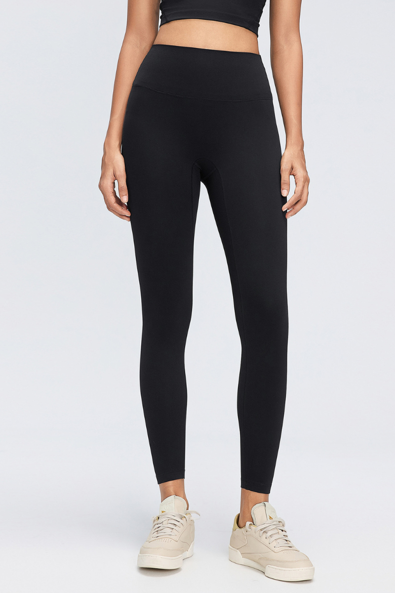 Women's Naked Feeling High Waist No Front Seam Yoga Leggings