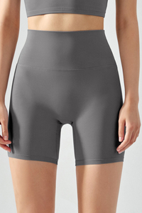 Women's Cooling High Waist Tummy Control Sports Shorts