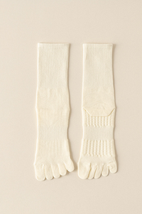 Women's Cotton Sweat-Wicking Yoga Five-Toe Socks