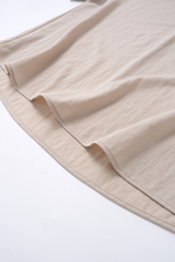 Men's Summer Curved Hem Solid Skin-Friendly T-Shirt