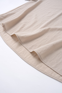 Men's Summer Curved Hem Solid Skin-Friendly T-Shirt