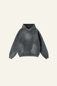 Men's Athletic Vintage distressed Gradient  Color Hoodie