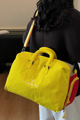 Dopamine Color Scheme 2-in-1 Handheld & Crossbody Sports Bag