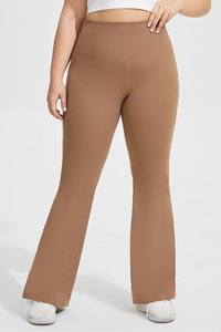 Plus Size Women's Butt Lifting Yoga Flare Pants