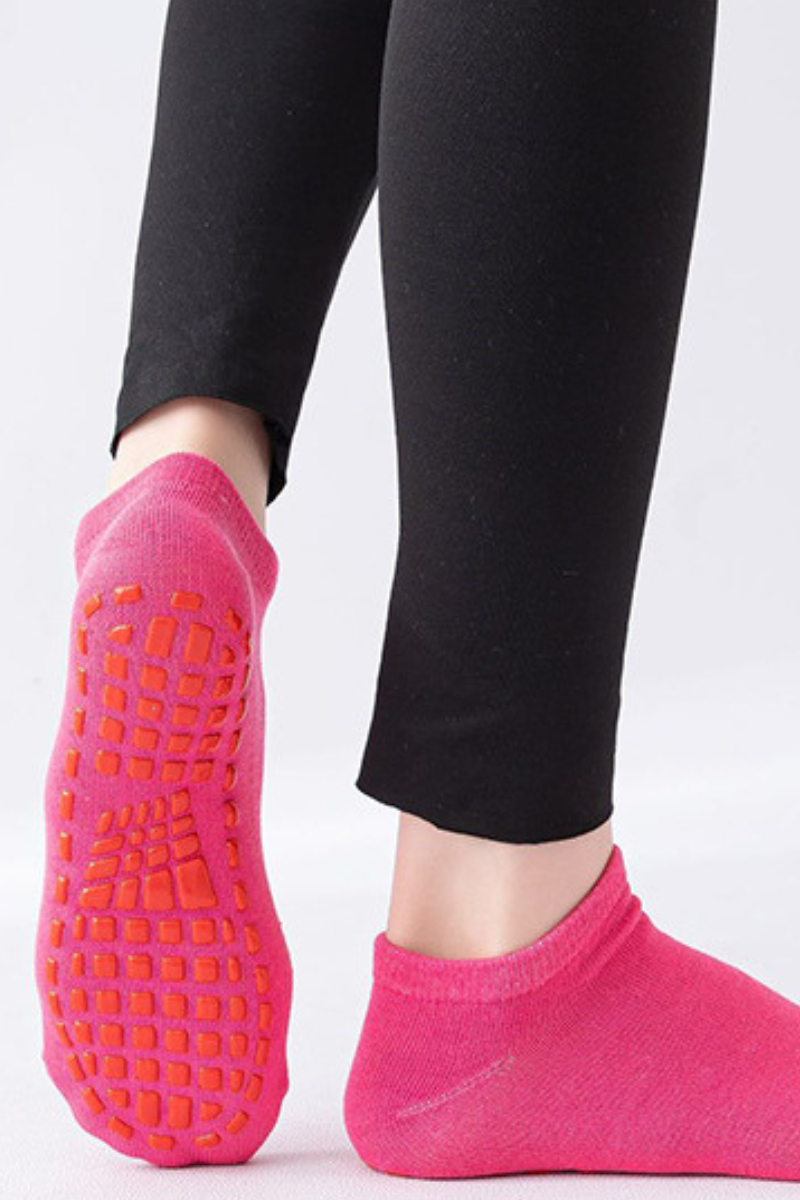 Women's Athletic Silicone Non-Slip Low-Cut Yoga Socks
