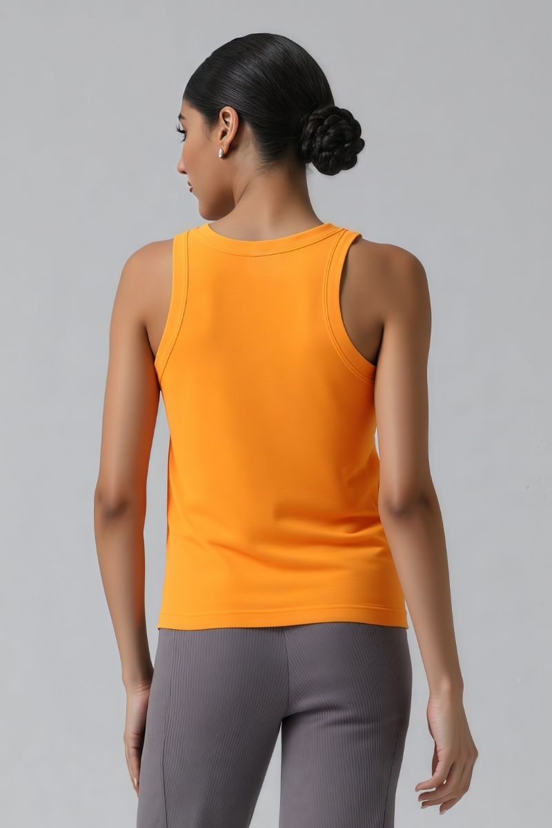 Vintage Distressed Slim-Fit Tank Top