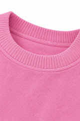 Women's Solid Back Crisscross Cutout Loose Knit Sweater