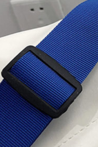 Unisex Streetwear Nylon Color-Block Flap Crossbody Bag