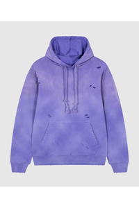 Unisex Fall 100% Cotton Distressed Ripped Hoodie