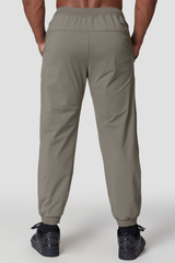 Men's  Quick-Dry Elastic Waist Drawstring Tapered Joggers