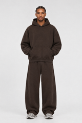 Men's Fall Fleece Hoodie & Wide Leg Sweatpants Casual Set