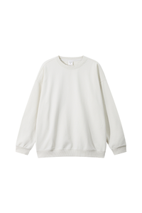 Women's Fall Washed Distressed Loose Drop Shoulder Pullover
