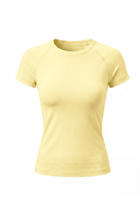 Women's Summer Round-Neck Slim Fit Athletic T-shirt
