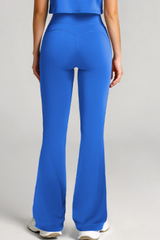 Women's High-Waist Butt-Lifting Flared Yoga Pants