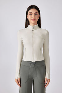 Women Breathable Fitness Active Yoga Jacket