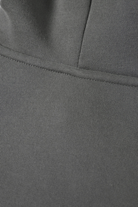 Men's cropped loose-fitting  hoodie