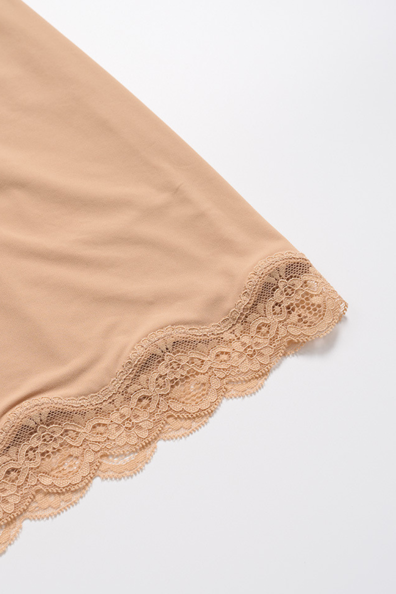 Women's Lace Shapewear Spaghetti Strap Mini Dress