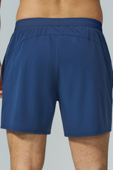 Men's Soft Water-Resistant Drawstring Outdoor Running Shorts