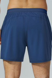 Men's Soft Water-Resistant Drawstring Outdoor Running Shorts