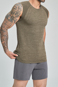 Men's Summer Soft Textured Quick Dry Sports Tank Top