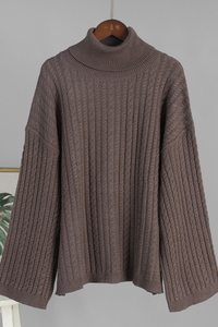 Soft and chewy sweater and knitted set