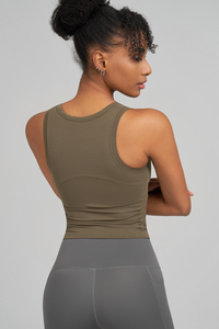 Women's sleeveless sports vest