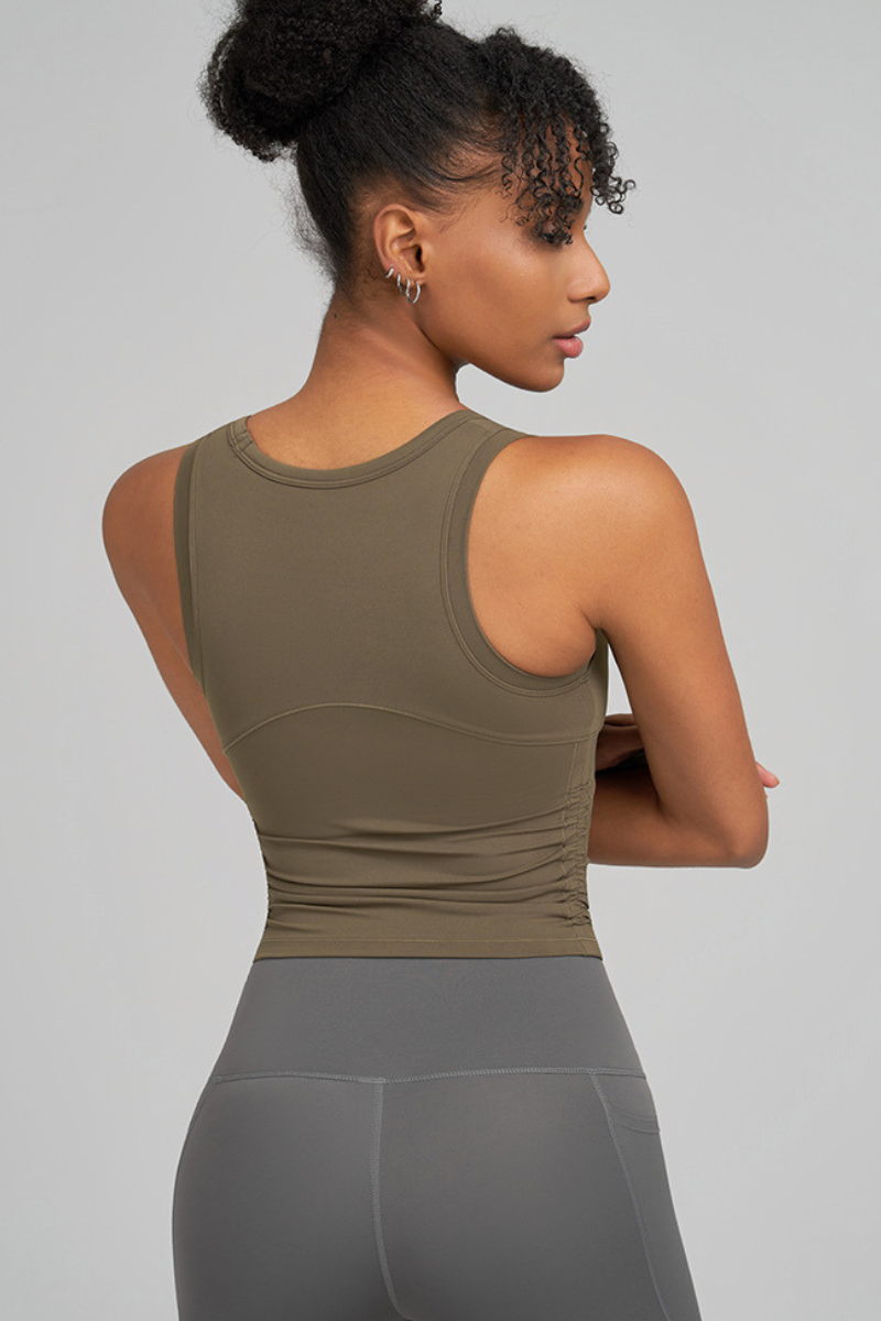 Women's sleeveless sports vest