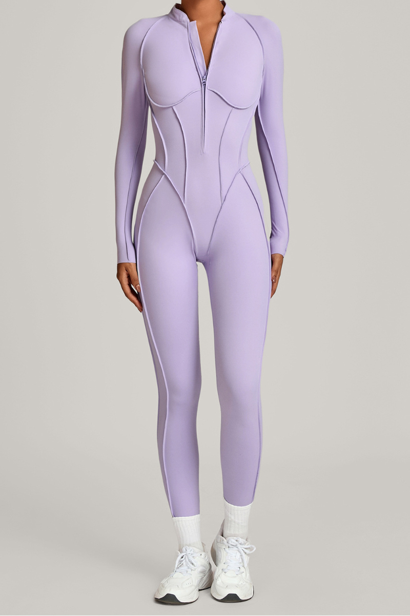 Women's athletic all-in-one pantsuit
