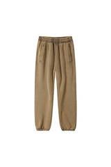 Unisex Fall Fleece Wax Dyed  Vintage Athletic Jogger