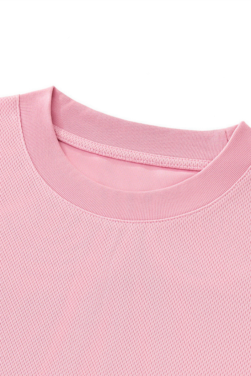 Unisex Loose Drop‑Shoulder Mesh Comfort Colors Style T-shirt