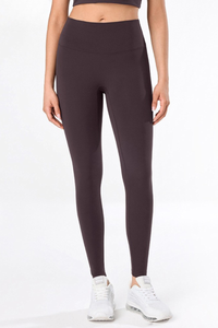 Women's Athletic Hip-lifting Solid Yoga Leggings
