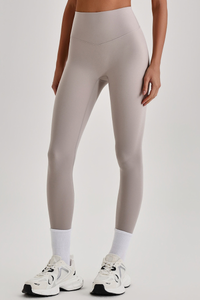 Women's Athletic High Waist No Front Seam Yoga Leggings