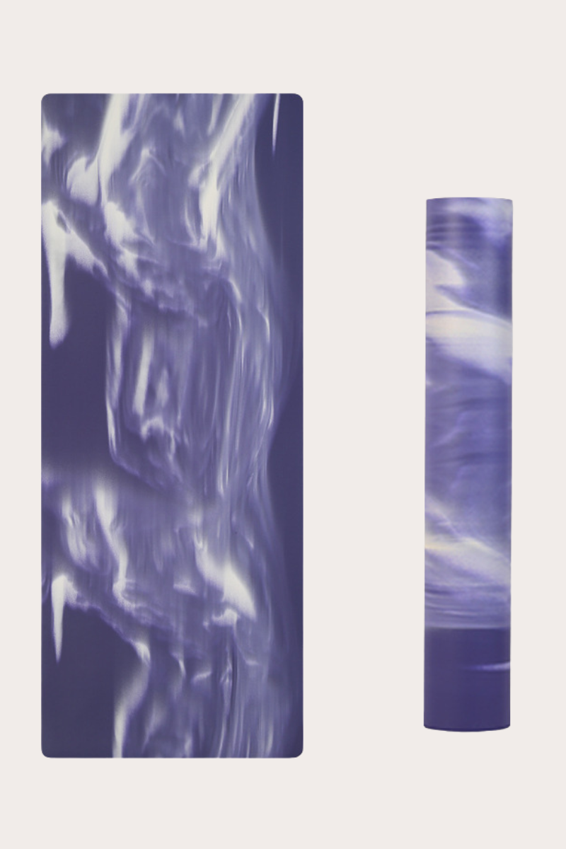 Women's Sports Color Block Non-Slip Home Gym Mat for Yoga