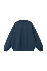 Women's Fall Heavyweight Fleece Cropped Crew Neck Sweatshirt