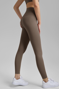 Women's High-Waist Tummy Control Hidden Back Pocket Leggings