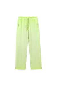 Unisex Fall 100% Cotton Washed Gradient Wide Leg Pants