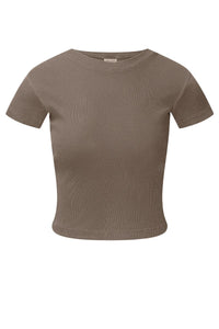 Women's Slim Fit Crew Neck T-Shirt