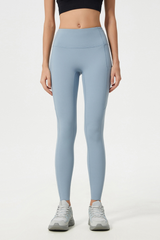 Women's High Waist Tummy Control Side Pocket Yoga Leggings