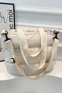 Women's Spacious Padded Tote Crossbody Bag