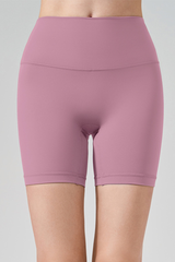 Women'e  Athletic High Waist Sculpting Yoga Shorts