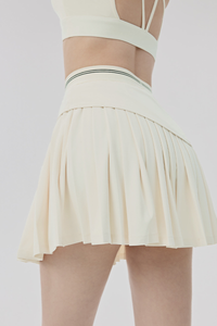 Women's Summer Cooling Anti-Revealing Yoga Pleated Skirt