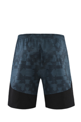 Men's Breathable Drawstring Running Shorts with Side Reflective Stripes