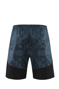 Men's Breathable Drawstring Running Shorts with Side Reflective Stripes