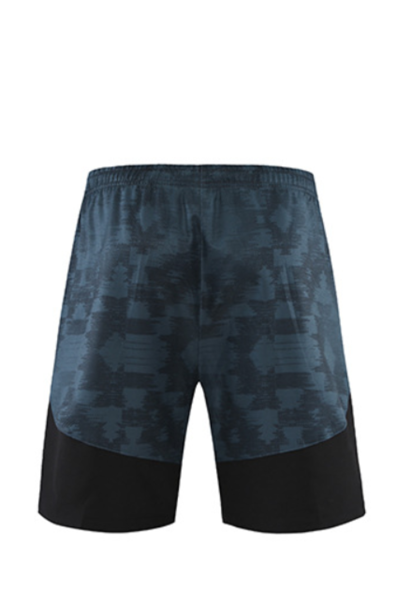 Men's Breathable Drawstring Running Shorts with Side Reflective Stripes