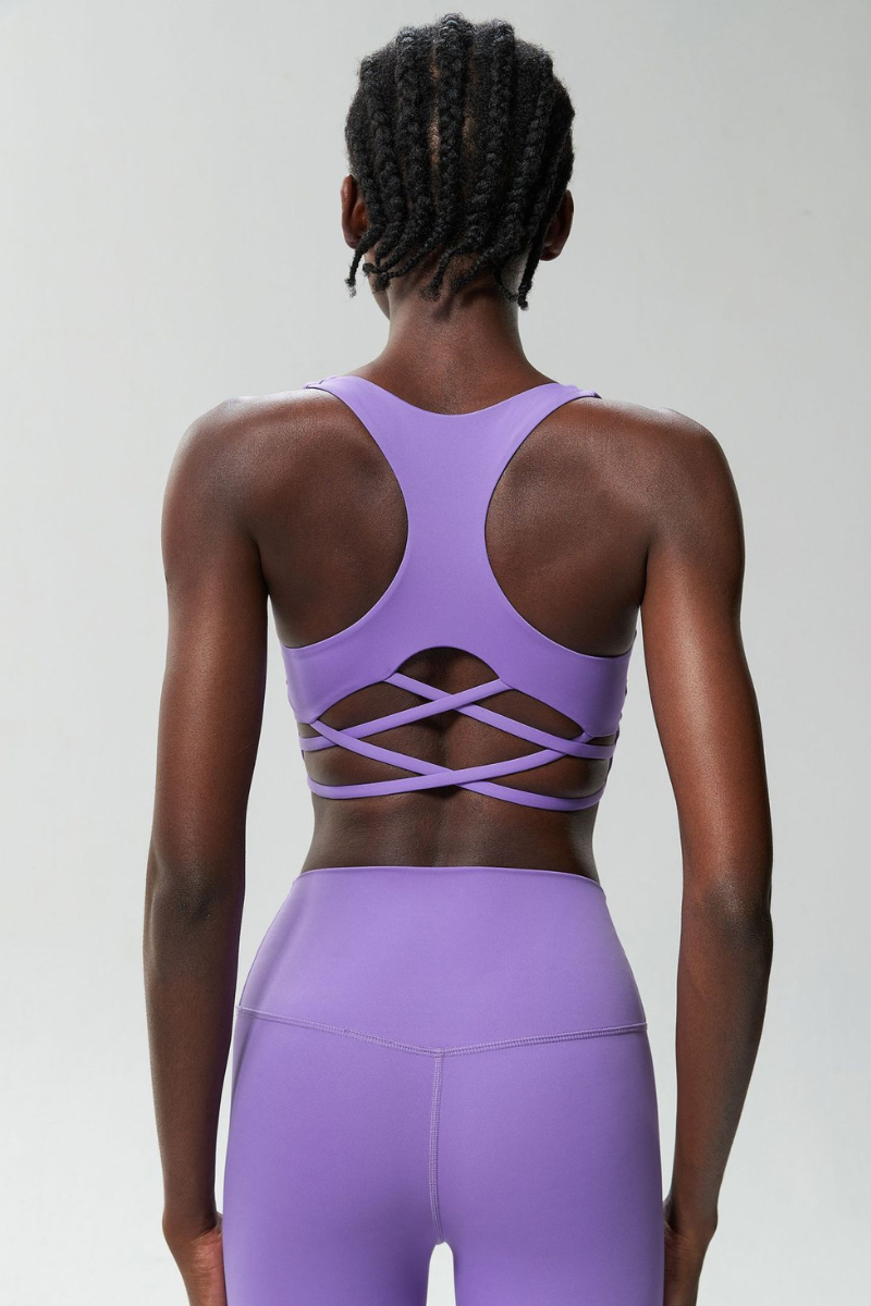 Women's Crisscross Racerback High-Impact Support Sports Bra