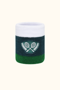 Sports Embroidered Sweat Absorbent Tennis Wristbands